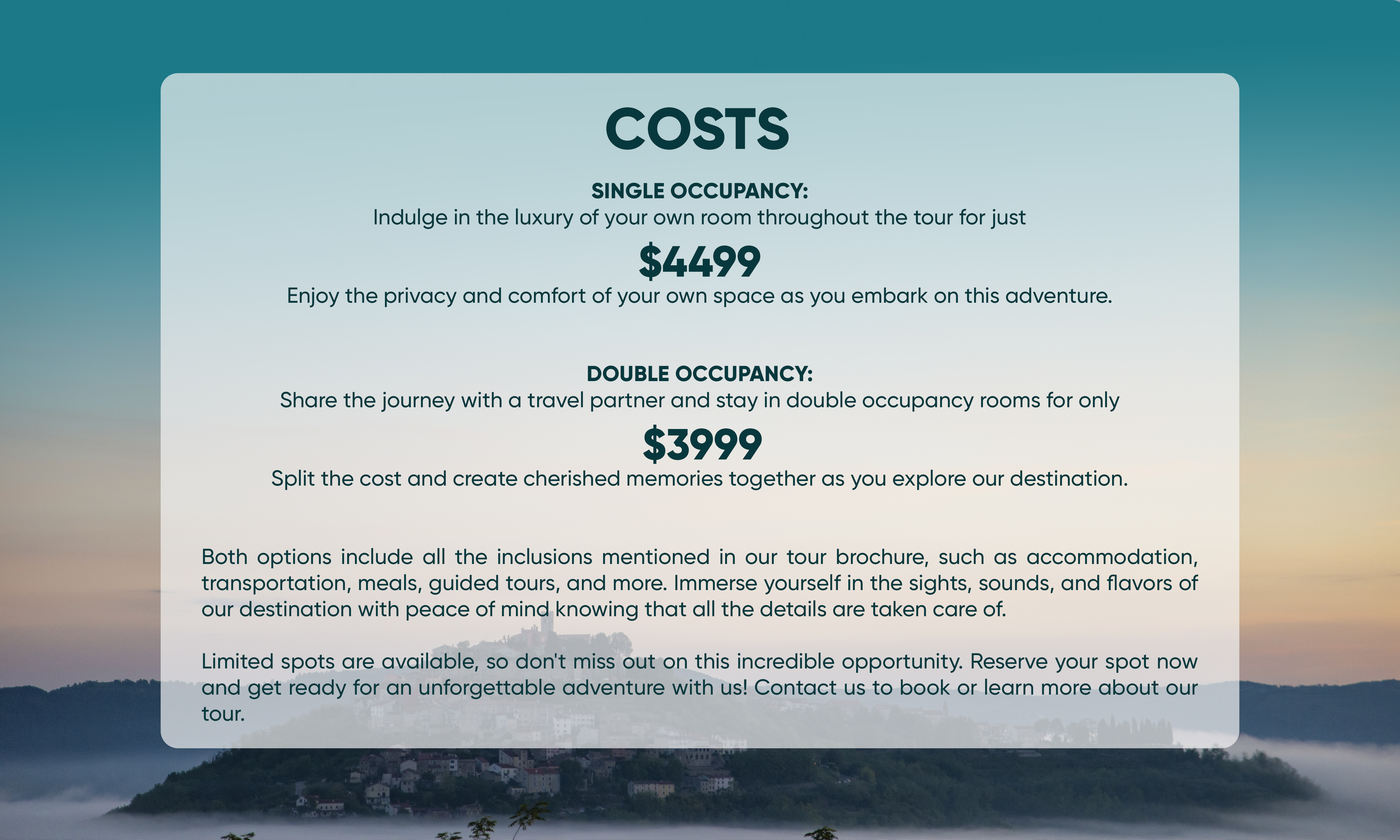 COSTS image